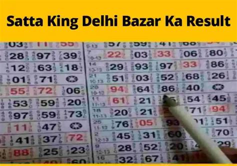 nashik fatafat satta result|Matka King Delhi .
